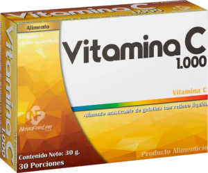 Vitamina C 500mg Novofar · Caja × 30 Cápsulas