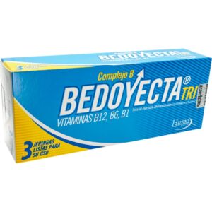 Bedoyecta · Ampolleta 2mL × 3 Jeringas