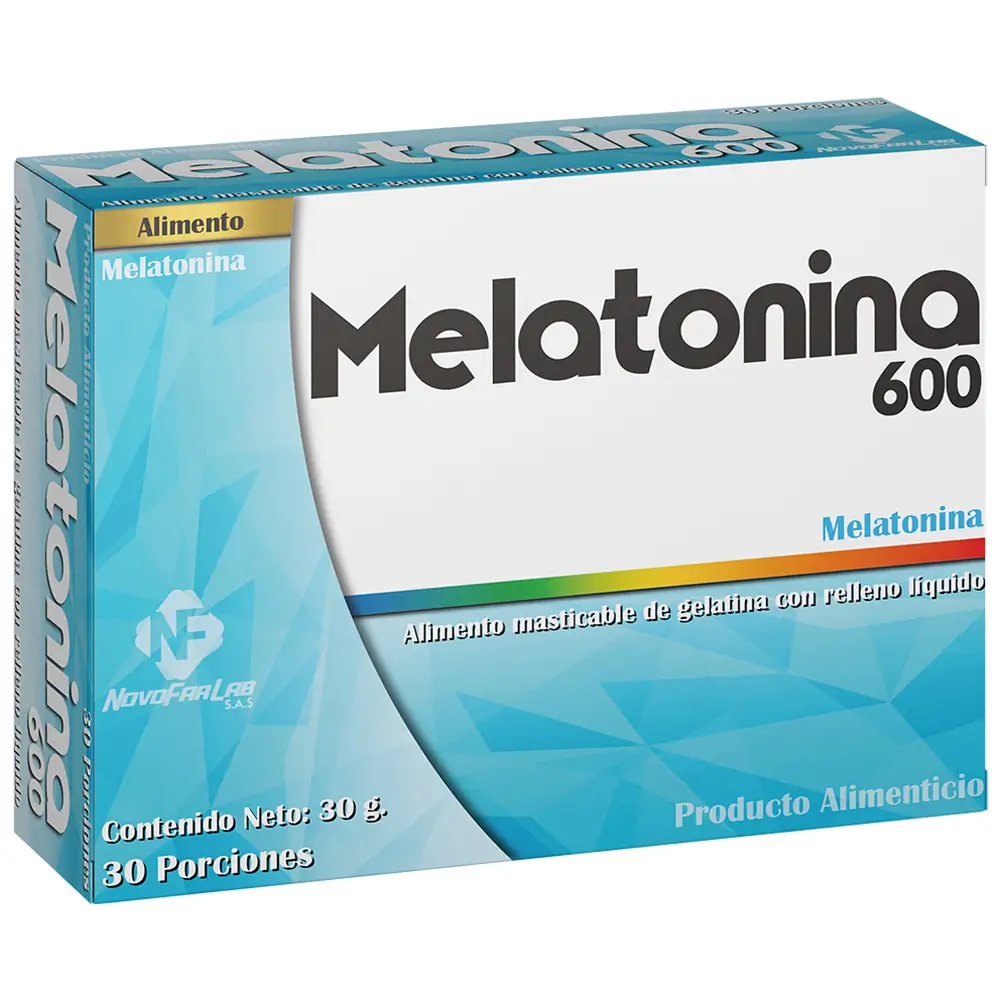 Melatonina Novofar · Caja × 30 Cápsulas