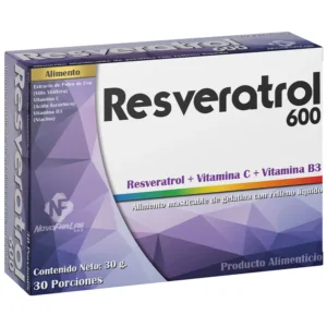 Resveratrol Novofar · Caja × 30 Cápsulas
